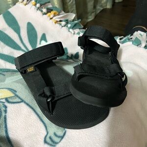 Teva Classic Black Sandals